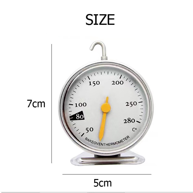 💗โค้ดส่งฟรี💗 เครื่องวัดอุณหภูมิเตาอบ เครื่องวัดอุณหภูมิเตาอบตู้เย็น แบบใหม่ เทอร์โมมิเตอร์ รุ่นใหม่ ทนทานกว่าเดิม - รูปที่ 5