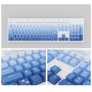 R* ชุดปุ่มกดคีย์บอร์ด PBT แบบใส 104 ปุ่ม สําหรับคีย์บอร์ด Mechanical