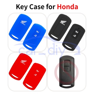 เคสรีโมตกุญแจซิลิโคน สําหรับรถจักรยานยนต์ Honda Click Vario 150 150i SH125 PCX150