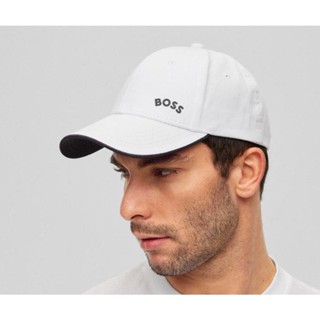 หมวกแก๊ป พิมพ์ลายโลโก้ Boss_Side สีดํา แฟชั่นใหม่ สําหรับผู้ชาย