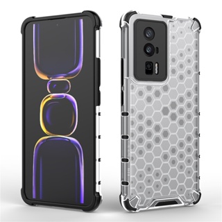 Xiaomi Redmi K60 Pro K60E K50 Ultra K50G K50i K40 Pro+ Gaming K60Pro K50Pro K 40 Hybrid Hard Plastic Airbag Case Honeycomb Transparent Back Cover Luxury Shockproof Phone Casing