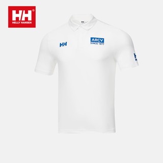 เสื้อยืดโปโล แขนสั้น พิมพ์ลาย HELLY HANSEN HH สําหรับผู้ชาย ARCV SERIES