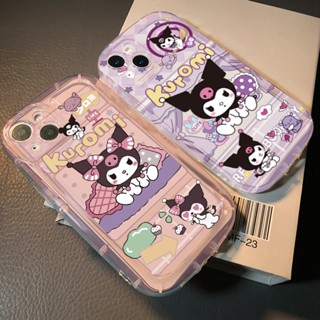 เคสโทรศัพท์มือถือ TPU แบบนิ่ม ลายการ์ตูนคุโรมิ สําหรับ iPhone 6 Plus 6S Plus 7 Plus 8 Plus XS Max XR X XS 11 Pro Max