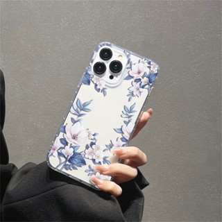 เคสโทรศัพท์มือถือ แบบใส ลายดอกไม้ ขนาดเล็ก สําหรับ VIVO V27 V17 V19 V20 PRO V21 V21E V23 V23E V25