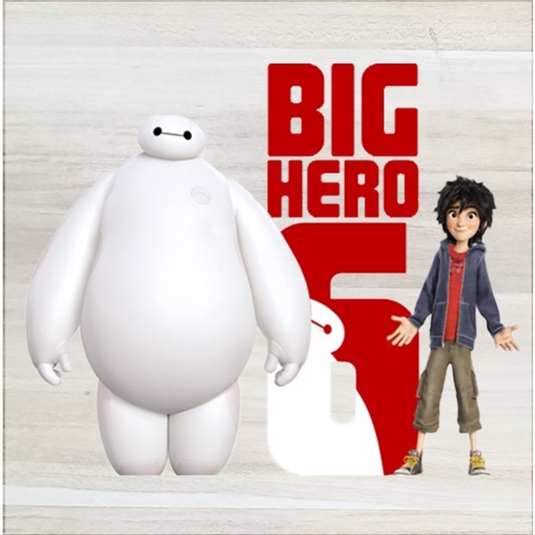 Disney Baymax แผ่นสติกเกอร์รีดร้อน ลาย Big Hero 6 DIY สําหรับติดตกแต่งเสื้อยืด - รูปที่ 6