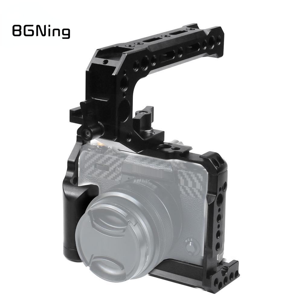 Bgning ฝาครอบกรงกล้อง อะลูมิเนียม พร้อมสกรู 3/8 นิ้ว สําหรับ Fujifilm XT20 FUJI XT30