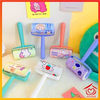 DDHOME ปลีก/ส่ง ลูกกลิ้งเก็บขนและฝุ่น ลูกกลิ้งทำความสะอาด ลายการ์ตูน 0600