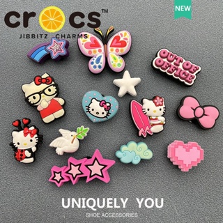 Jibbitz crocs charms หัวเข็มขัด อุปกรณ์เสริมรองเท้า ลายการ์ตูนน่ารัก DIY jibbitz charms