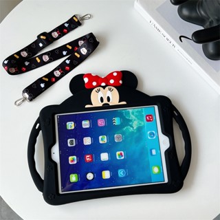 เคสมือถือ แบบนิ่ม พร้อมขาตั้ง กันกระแทก สําหรับ iPad mini1 2 3 4 5 6 iPad5 6 10.2 นิ้ว 7 8th 2019 air1 2 Pro10.5 2020 2021 2022