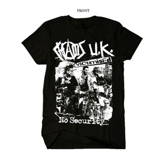 NEXเสื้อยืด พิมพ์ลายวงพังก์ CHAOS UK PUNK