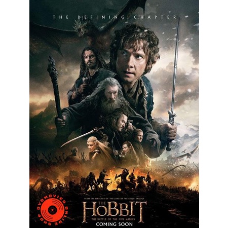 DVD The Hobbit The Battle of the Five Armies เดอะ ฮอบบิท 3 สงคราม 5 ทัพ (เสียง ไทย/อังกฤษ ซับ ไทย/อั