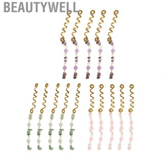 Beautywell Hair Braid Rings  Fashionable Different Shapes 5pcs Exquisite Hair Dreadlock Jewelry  for Party