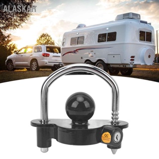 ALASKAR Trailer Hitch Ball Lock ปรับ Heavy Duty Steel สำหรับ 1 ถึง 7/8 in 2in 2 5/16in Coupler พร้อม ปุ่ม