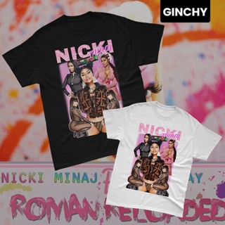 【ใหม่】Nicki Minaj | T-shirt | "Artist" | "Onika Tanya Maraj-Petty" | Artist Collection T-shirt For Unisex