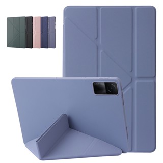 Coque เคสแท็บเล็ตหนัง PU TPU นิ่ม พับได้ ตั้งได้ สําหรับ Xiaomi Redmi Pad Case 2022 10.61 นิ้ว Redmi Pad