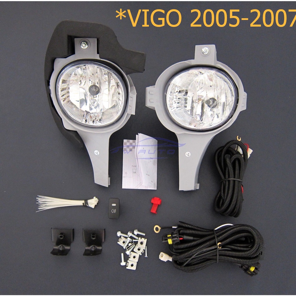 สปอร์ตไลท์ โตโยต้า วีโก้ TOYOTA VIGO 2004 - 2007 รุ่นแรก โฉมแรก ชุดไฟตัดหมอก SPOT LIGHTไฟตัดหมอกวีโก้ ไฟตัดหมอก ไฟต่ำ