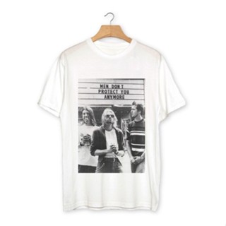 เสื้อยืดแขนสั้น พิมพ์ลาย Camiseta Nirvana DonT Protect You Anymore B506 สําหรับผู้ชาย