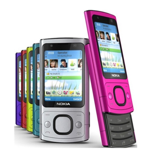 พร้อมส่ง Nokia 6700S 6700 Slide Phone 3G GSM MP3 คีย์บอร์ดโทรศัพท์มือถือ (รับประกันหนึ่งปี)
