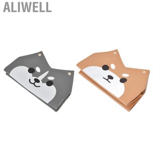 Aliwell Cartoon Tissue Box Leather Dog Shape Button Design Tissue Paper Box Holder