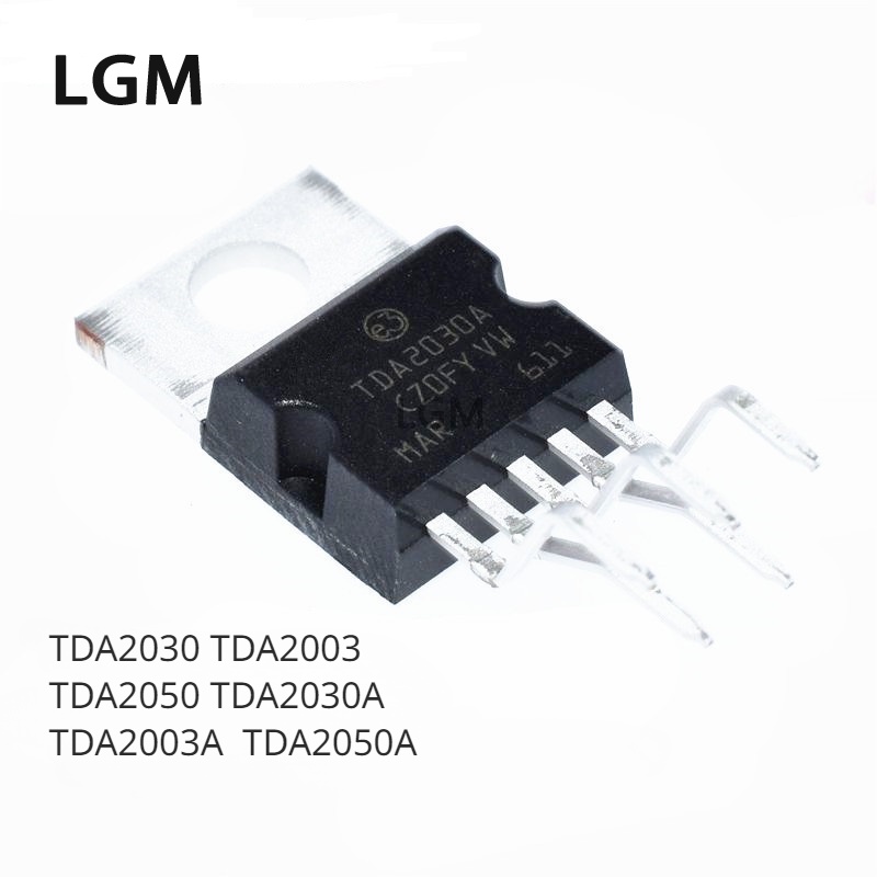 10 ชิ้น TDA2030 TDA2003 TDA2050 TDA2030A TDA2003A TDA2050A เครื่องขยายเสียงสั้น-วงจรและป้องกันความร้