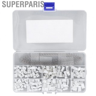 Superparis Terminal Wiring Connector Kit 2 3 4 Pin 2mm Male Female Pin Head Connector For