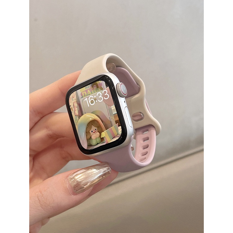 สายนาฬิกาข้อมือซิลิโคน ผสมสี แบบเปลี่ยน สําหรับสมาร์ทวอทช์ Amazfit Bip 5 Unity Bip 3 3 Pro New GTS 4 2 Mini Amazfit Active GTR Mini GTR 4