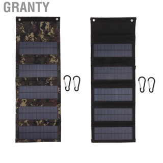 Granty Solar Panel Suitcase  Great Output Efficiency Low Light Efficiency Portable Solar Panel Bag with 1 USB Charging Port for Outdoor Emergency