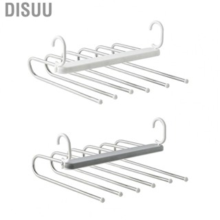 Disuu Folding Pants Rack  Thick 6 Layered Durable Trousers Towel  for Household