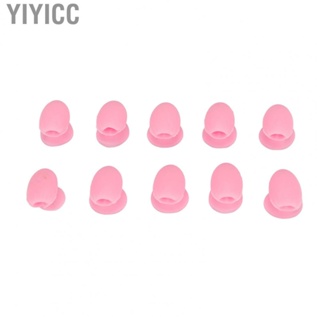 Yiyicc Silicone Lip Brush Covers  Avoid Dented Lip Brush Covers 10pcs Prevent Lost Flexible Dust Proof  for Daily Use