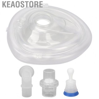 Keaostore Resuscitator  Professional Safe Cardiopulmonary Resuscitation Device Hygienic Silicone Portable  for Travel for Men