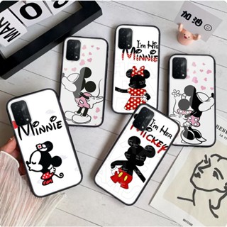 เคสโทรศัพท์มือถือแบบนิ่ม ลายมิกกี้ มินนี่ 72F สําหรับ Realme X Lite XT X2 V11 V11S 8i 9 Pro Plus 5G Narzo 50i