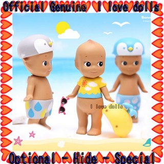 Sonny angel 2018 Summer Beach Little Black [ของแท้] ตุ๊กตาฟิกเกอร์น่ารัก