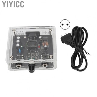 Yiyicc Tattoo Power Supply Digital  Display Transparent 2 Modes Color Lights Tattoo Machine Power Supply 90‑250V e