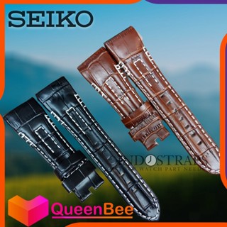 Seiko VELANTURA สายหนัง สายรัด SEIKO หนังเทียม