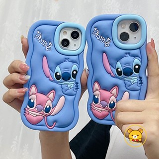 เคสซิลิโคนนิ่ม ลายการ์ตูน Stitch 3D กันกระแทก สําหรับ Redmi K60 Pro K50 Pro K40 Pro K40S Poco F5 Pro F4 F3