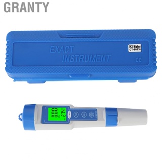 Granty Water Quality Tester  Digital Hydrogen Meter Portable Backlight  Display  for Hydroponics