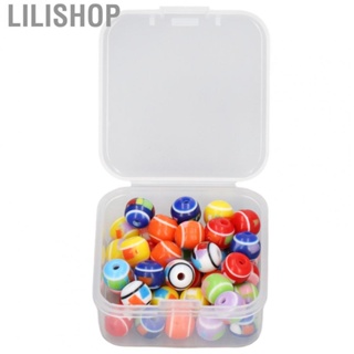 Lilishop Jewelry Making Beads  100Pcs Easy To Use Resin Spacer Beads  for Jewelry