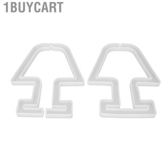 1buycart Silicone Mold 2 Pcs Epoxy Resin Mold Flexibility For