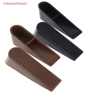 (Takashiflower) Block Guard Home Holder Wedge Door Jam Anti Slip Door Stopper Security Rubber