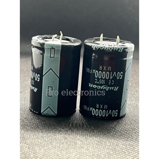 ตัวเก็บประจุ C คาปาซิเตอร์ 10,000UF 50V 105C NIPPON SIZE 30X…
