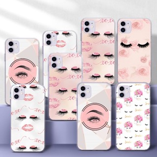 เคสโทรศัพท์มือถือแบบนิ่ม TPU ใส ลายโลโก้แต่งหน้า 34M สําหรับ Samsung S10 S10E S20 Fe Lite S20 Ultra S21 Plus