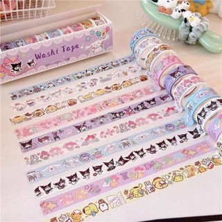 Sanrio Tape Kulomi Tape Pocket Book Melody Tape Small Mochi และ Paper Pocket Tape Pocket กล่องของขวัญ