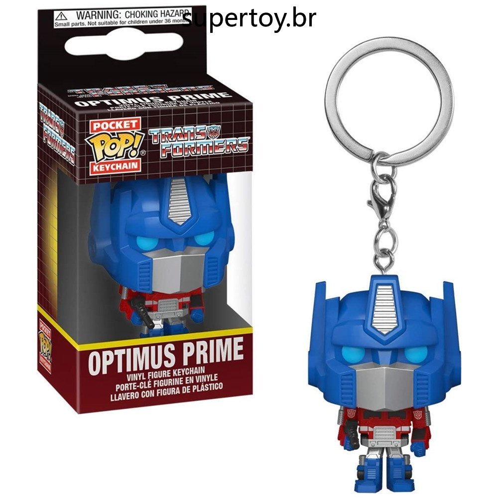 Funko Pop! พวงกุญแจ: Transformers - Optimus Prime