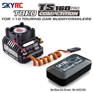 Skyrc TORO TS160 160A เซนเซอร์ไร้แปรงถ่าน ESC พร้อม 6V 7.4V BEC สําหรับรถบักกี้ รถไต่หินบังคับ 1/10