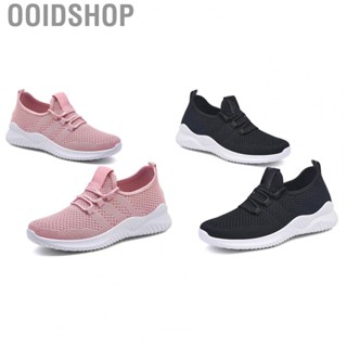 Ooidshop Sports Shoes  Girl Sneakers Breathable Curved Head Yarn PVC Shock Absorption Soft Bottom  for Office