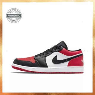 AIR JORDAN 1 LOW BRED TOE  ของแท้ 100 %