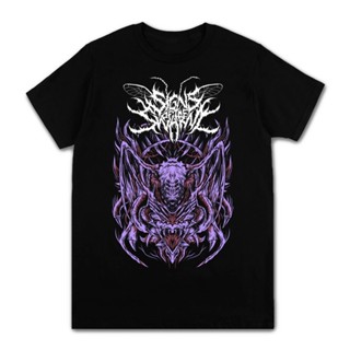 เสื้อยืดผ้าฝ้าย 100 พิมพ์ลาย Deathcore Rock Band Signs Of The Swarm สไตล์วินเทจ คุณภาพสูง สําหรับผู้ชาย และผู้หญิง ไซซ์ 4XL 5XL 6XL