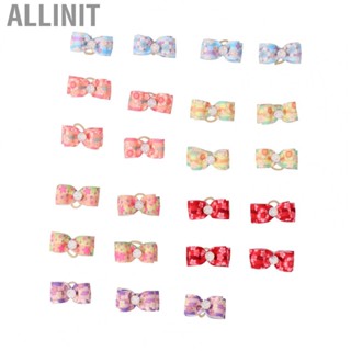 Allinit 24pcs Pet Hair Bows Dog Grooming With Rubber Bands For And  GT