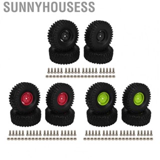 Sunnyhousess RC Wheel Set  Strong Cushioning RC Truck  1.9 Inch  for 1/10 RC Car