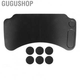 Gugushop Foldable Car  Tray Desk Carbon Fiber Style Steering Wheel Multipurpose Working Lunch Desk Replacement for Tesla Model 3 Y